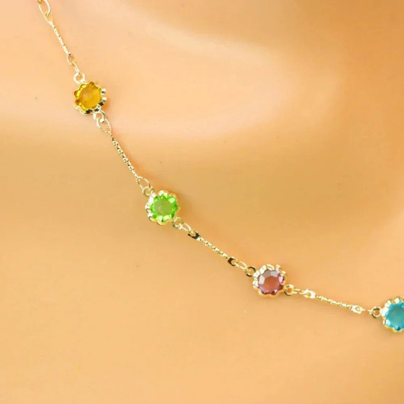 Minimalist Necklace, Sleek & Modern Design, Women’s Fashion, YC110470-N - Picture 9 of 10